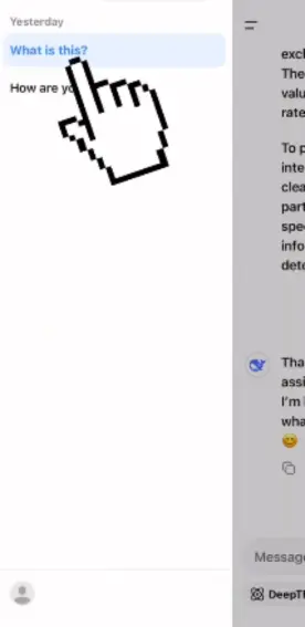 How to Remove a Single Conversation from DeepSeek AI App
