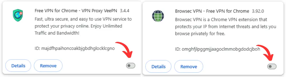 Disable VPN or Firewall Temporarily